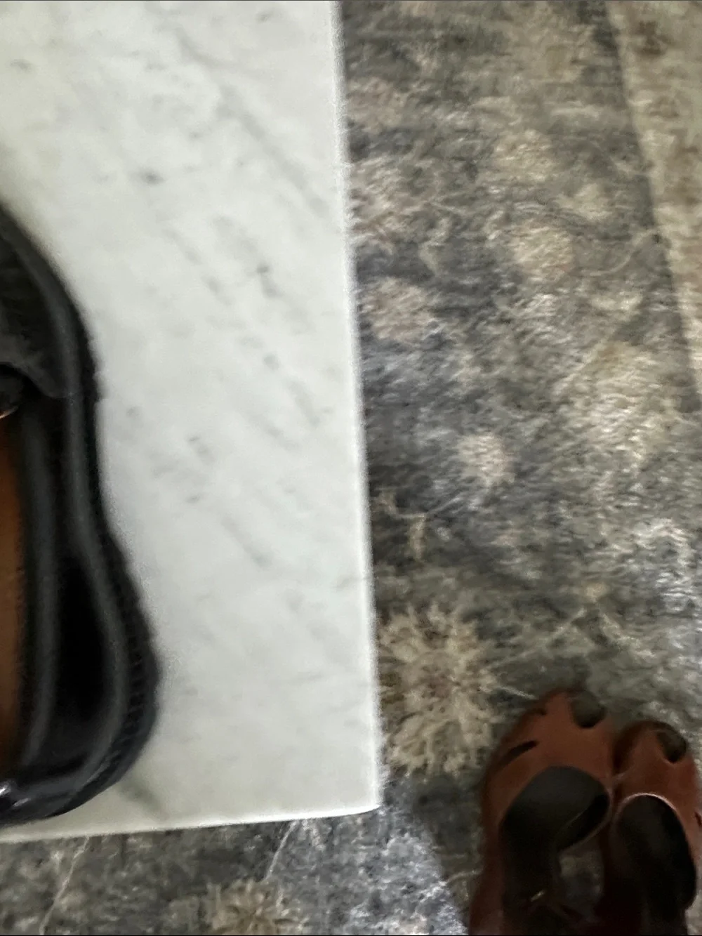 Thursday Boot Company Black Leather Lug-Soled Penny Loafers